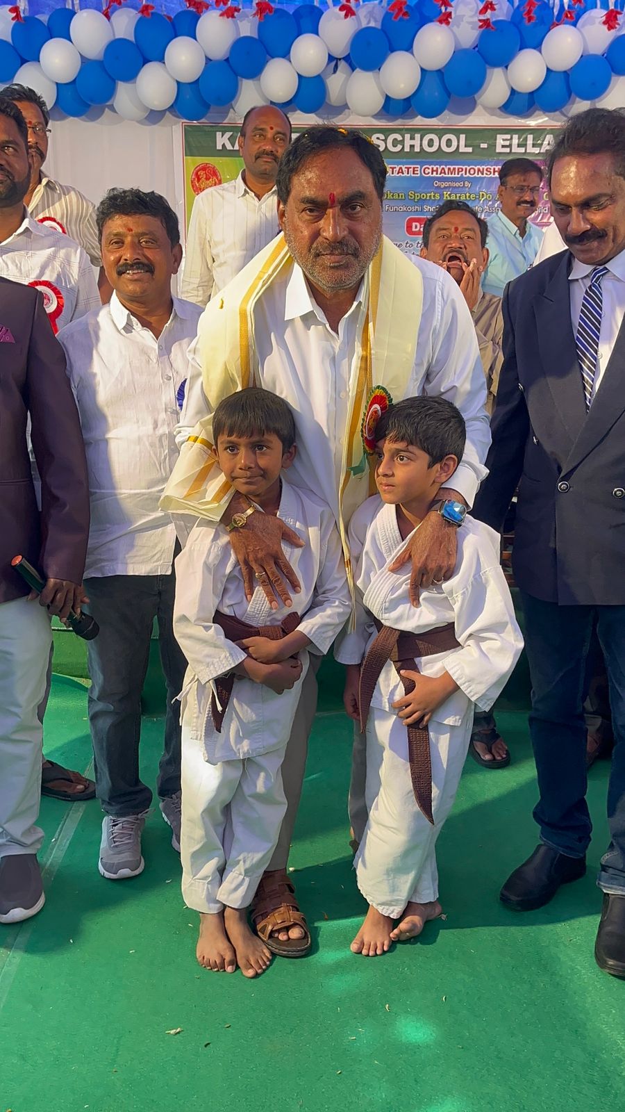 కరాటే పోటీలు ప్రారంభించిన మాజీ మంత్రి ఎర్రబెల్లి