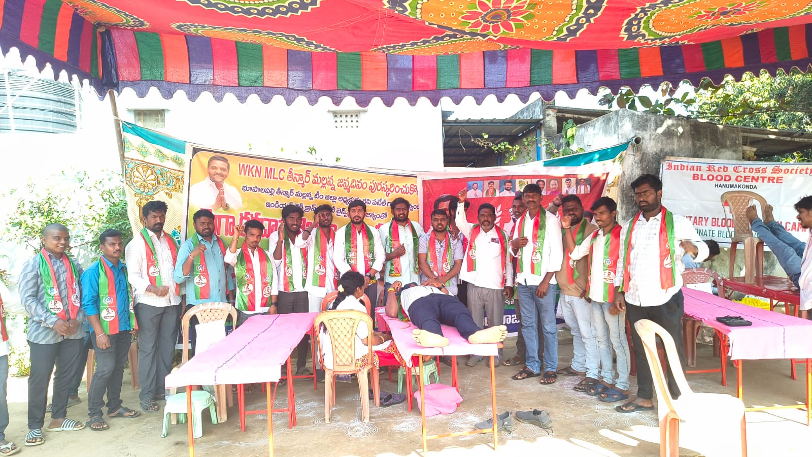 తీన్మార్ మల్లన్న జన్మదినం సందర్భంగా మెగా రక్తదాన శిబిరం