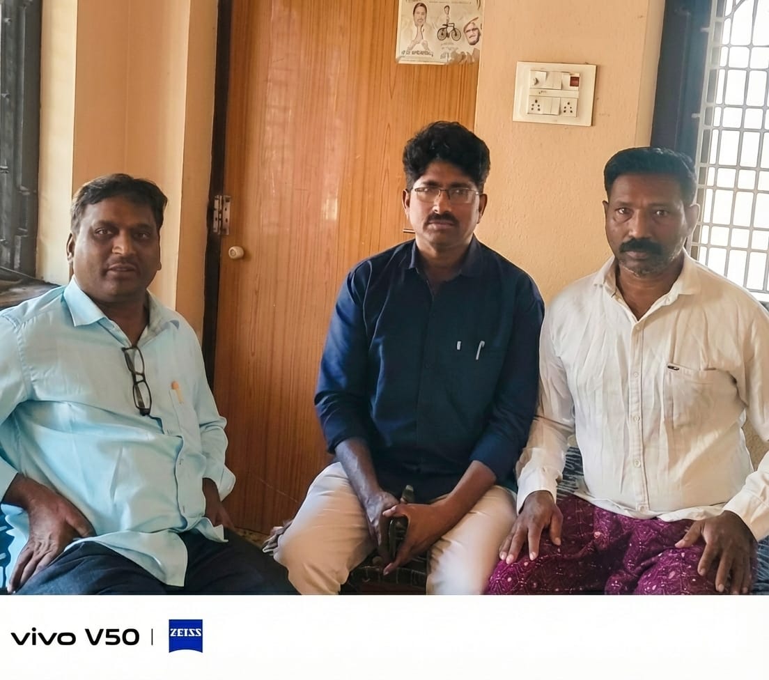 ప్రమాదానికి గురైన జర్నలిస్టు ను పరామర్శించిన టి.డబ్ల్యూ.జె.ఎఫ్