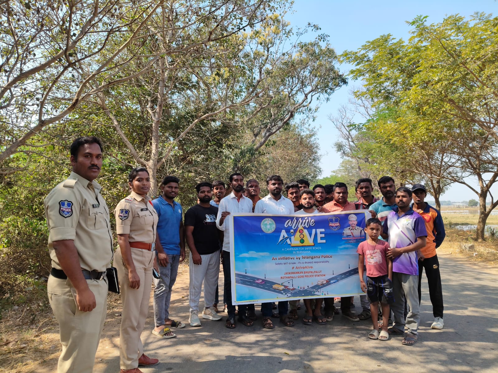 రోడ్డు భద్రతపై అవగాహనతోనే ప్రమాదాల నివారణ సాధ్యం