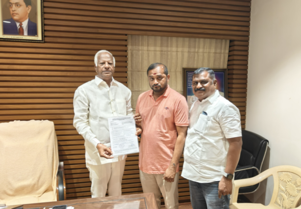 కాంగ్రెస్ విప్‌గా సౌదరపల్లి సంపత్ రాజ్ నియామకం