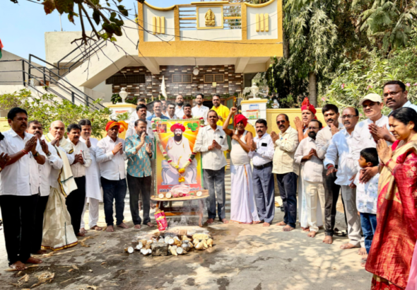 ఘనంగా నవ సమాజ స్థాపకుడు సద్గురు సేవాలాల్ మహారాజ్ 287వ జయంతి