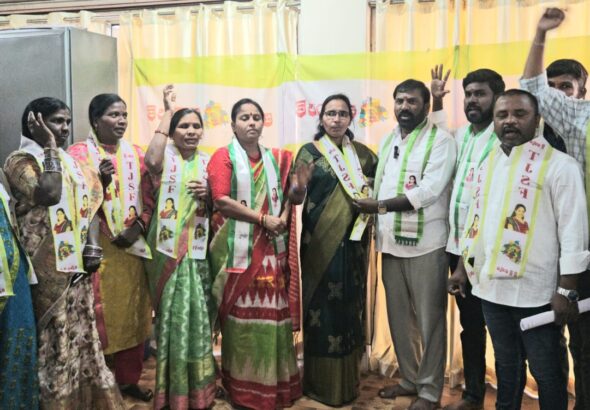 జాగృతి అభ్యర్థికి మద్దతుగా భారీగా చేరికలు