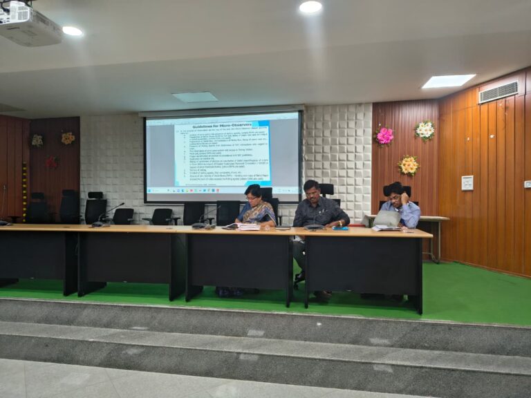 మున్సిపల్ ఎన్నికల్లో పకడ్బందీ పర్యవేక్షణ