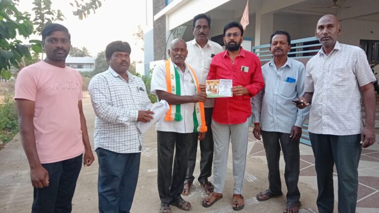 గెలుపుపై ధీమా వ్యక్తం చేస్తున్న కర్నాటి