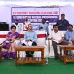 మున్సిపల్ ఎన్నికలకు పటిష్ట పోలీస్ బందోబస్తు