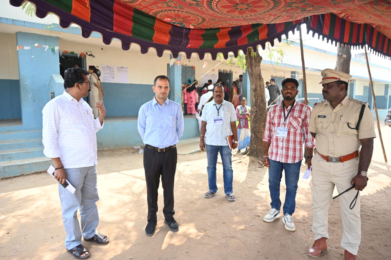 భూపాలపల్లి మున్సిపాలిటీలో ప్రశాంతంగా పోలింగ్