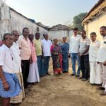 మృతుని కుటుంబానికి ఆర్థిక చేయూత