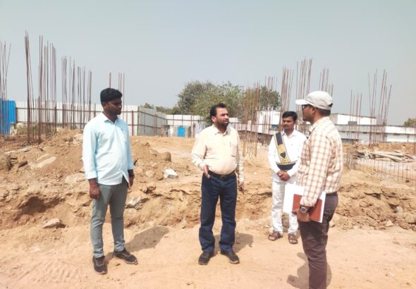 నూతన డివిజన్ కార్యాలయ భవనాల పరిశీలన