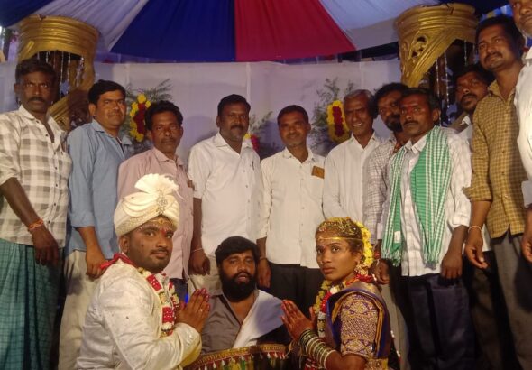 పలు శుభకార్యాలకు హాజరైన వెన్నంపెల్లి