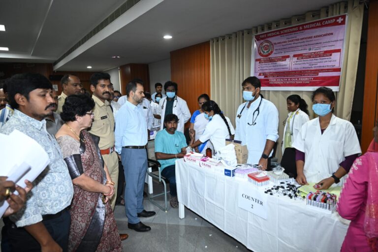 ఉద్యోగులు ఆరోగ్యంగా ఉంటేనే ప్రజలకు మెరుగైన సేవలు