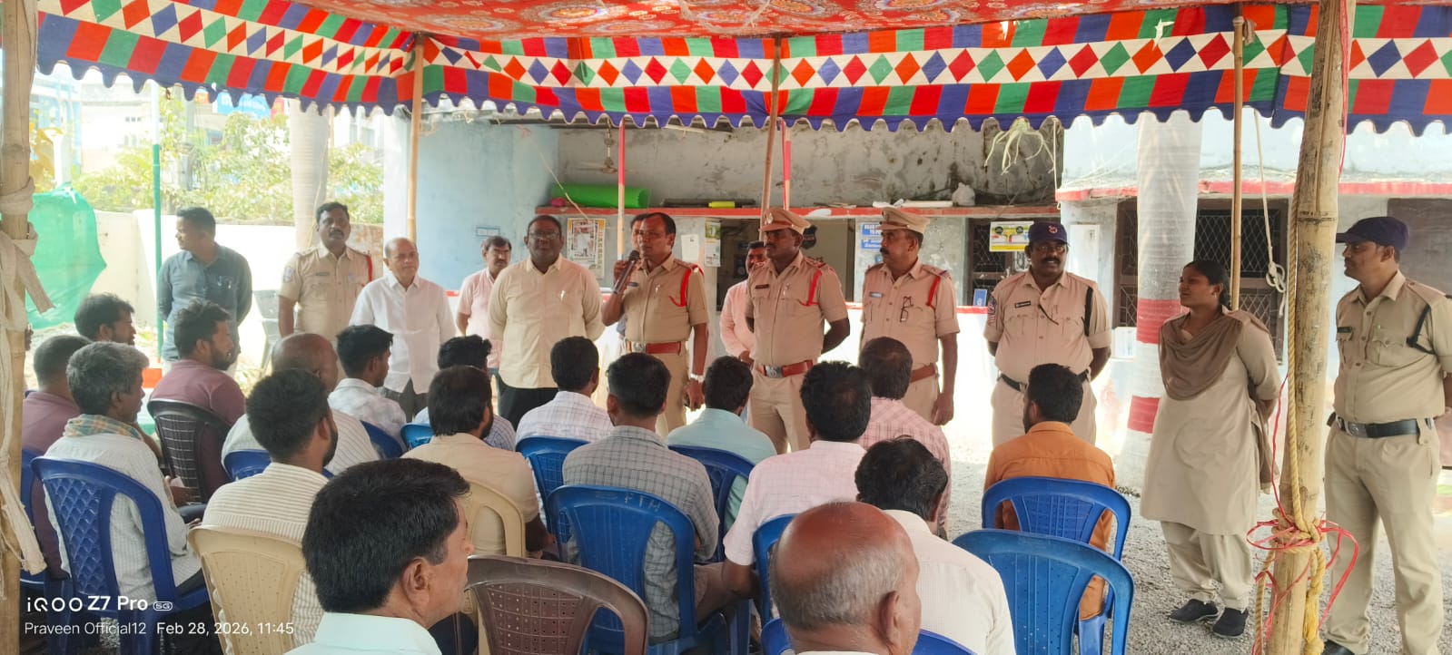 పోలీస్ శాఖ ఆధ్వర్యంలో అరైవ్,అలైవ్ కార్యక్రమం