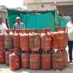 అక్రమంగా నిల్వ చేసిన LPG సిలిండర్లు స్వాధీనం