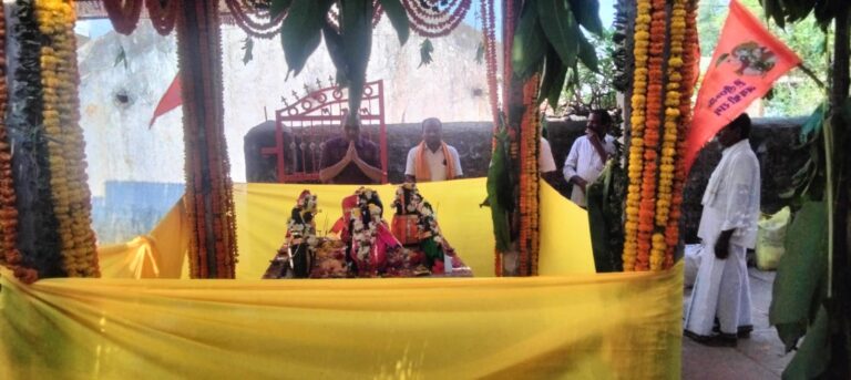 బాగిర్తిపేటలో ఘనంగా నవగ్రహ విగ్రహ ప్రతిష్ట