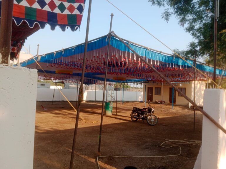 శ్రీ సీతారాముల కళ్యాణ మహోత్సవ కార్యక్రమనికి ఘనంగా ఏర్పాట్లు