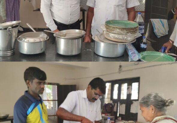 ఫ్రెండ్లీ కేర్ ఫౌండేషన్ ఆధ్వర్యంలో వృద్ధులకు అన్నదానం