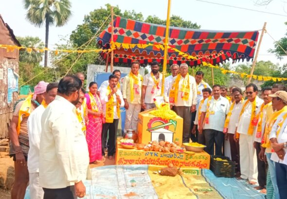 మంగపేటలో ఘనంగా తెలుగుదేశం పార్టీ ఆవిర్భావ దినోత్సవం