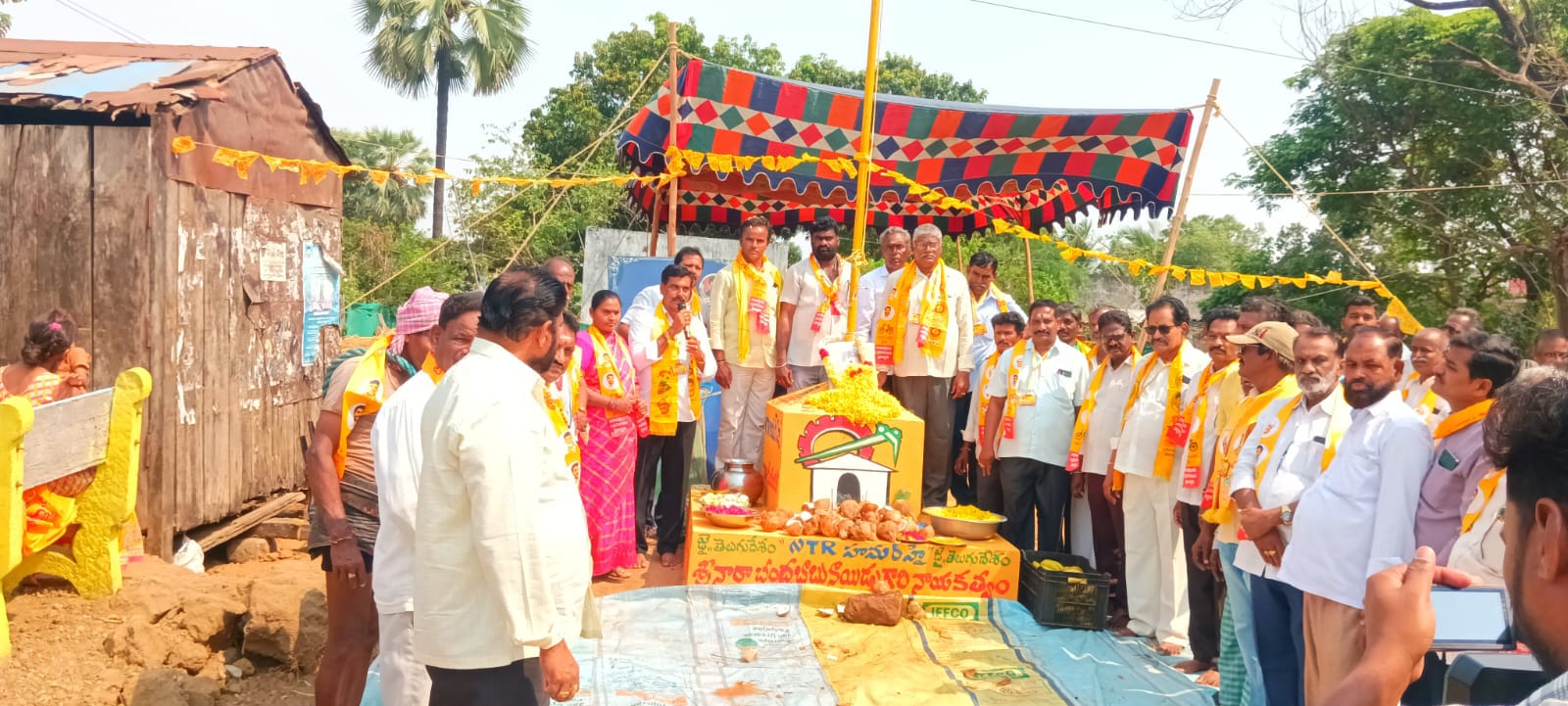 మంగపేటలో ఘనంగా తెలుగుదేశం పార్టీ ఆవిర్భావ దినోత్సవం