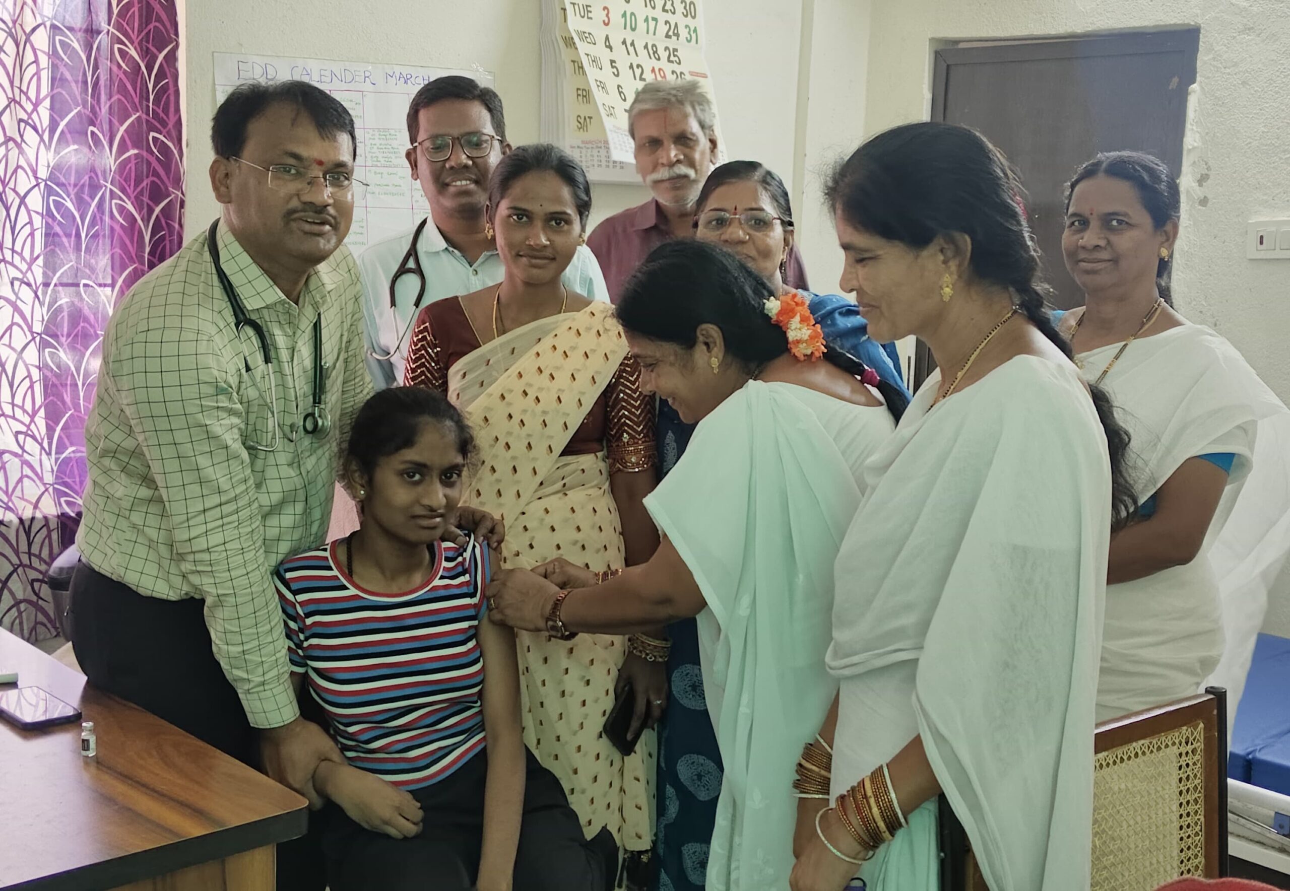 గర్భాశయ క్యాన్సర్ నివారణ టీకా కార్యక్రమం ప్రారంభం