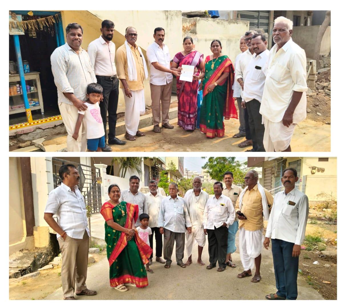 సీఎంఆర్ఎఫ్ చెక్కుల పంపిణీ