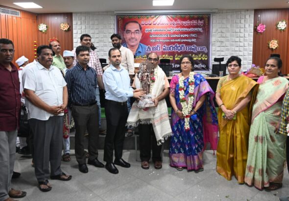 మురళీధర్ రావుకు ఘన వీడ్కోలు