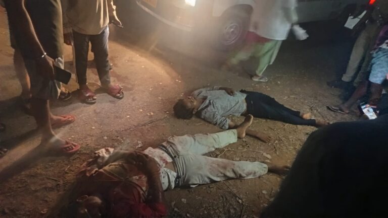ముప్పారం శివారులో ఘోర రోడ్డు ప్రమాదం – ఇద్దరు యువకులు మృతి