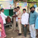 సొంత ఖర్చులతో చలివేంద్రం ఏర్పాటు చేయడం అభినందనీయం