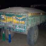 రేగొండలో అక్రమ ఇసుక రవాణాపై పోలీసుల దాడి