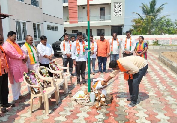 ఘనంగా భారతీయ జనతా పార్టీ 47వ ఆవిర్భావ దినోత్సవం