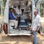 తల్లాడలో 108 అంబులెన్స్ తనిఖీలు