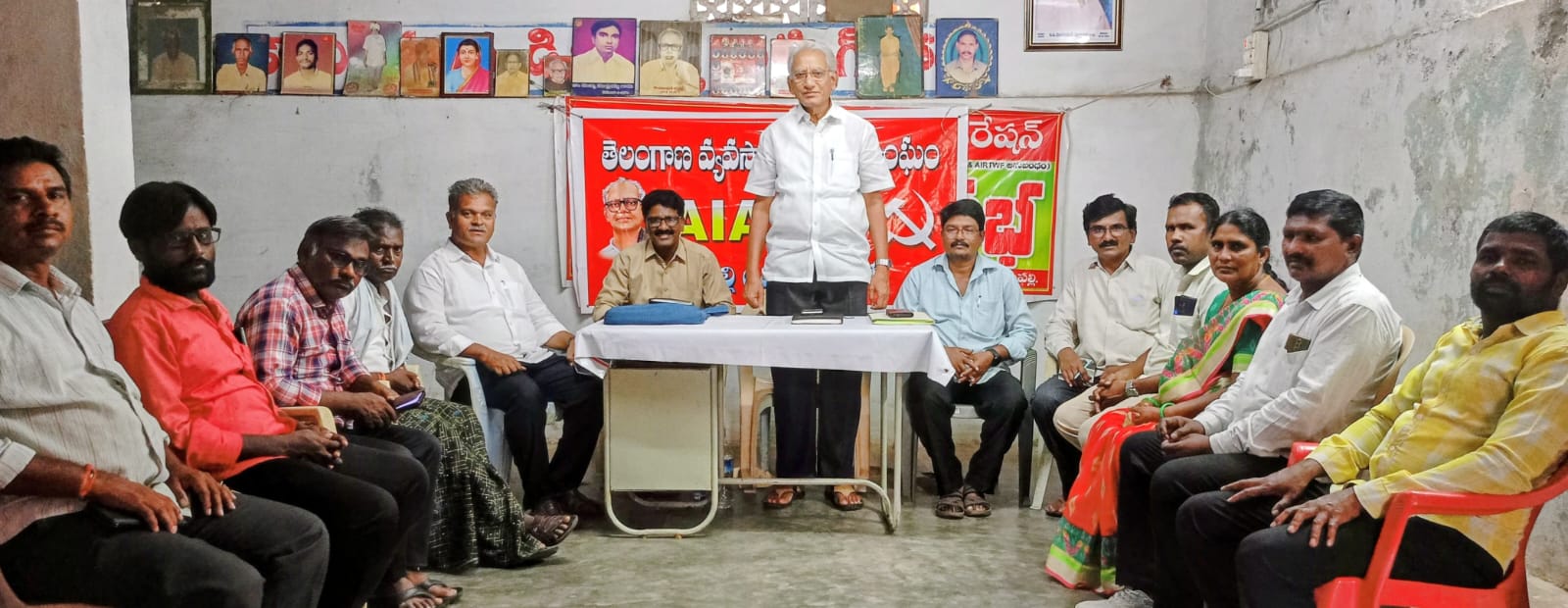 మోడీ విధానాలకు వ్యతిరేకంగా వ్యకాస పోరాటాలకు పిలుపు