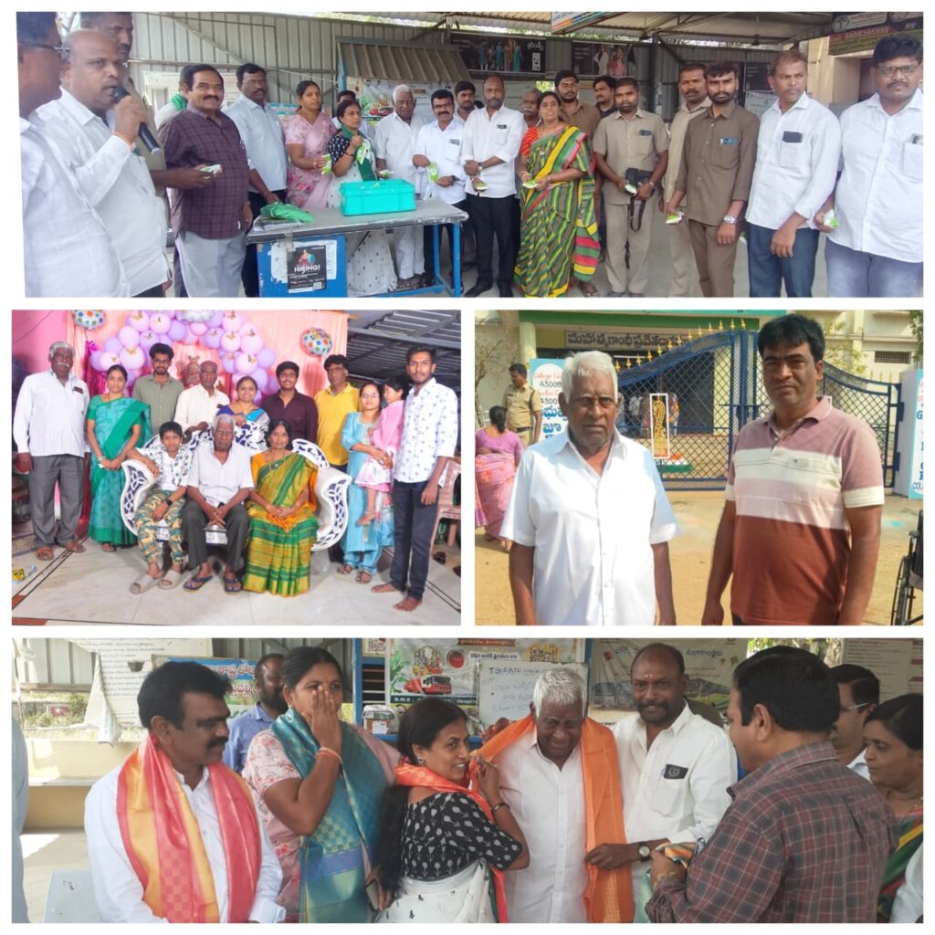 కల్లూరు బస్టాండులో సేవా స్ఫూర్తి