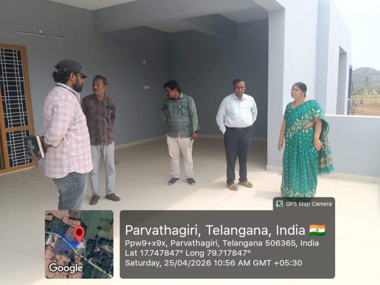 ఉపాధి హామీ పనులు పరిశీలించిన డి ఆర్ డి ఓ నాగ పద్మజ