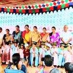 అంగన్వాడి కేంద్రంలో గ్రాడ్యుయేషన్ డే