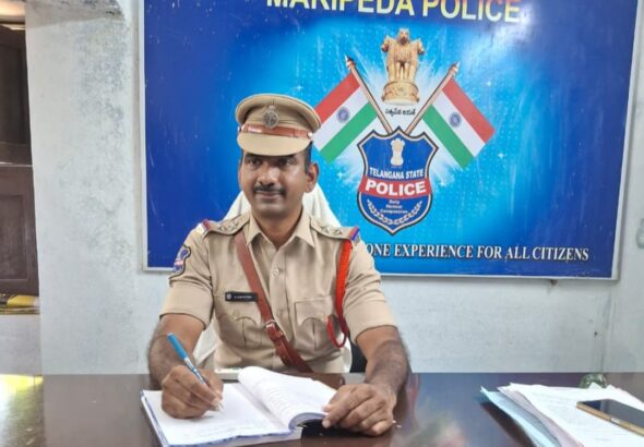 మరిపెడ పోలీస్ స్టేషన్ నూతన ఎస్సైగా గండ్రతి సతీష్