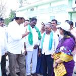 రైతులకు అప్రమత్తం చేసిన ఎమ్మెల్యే కేఆర్,కలెక్టర్ సత్యశారద