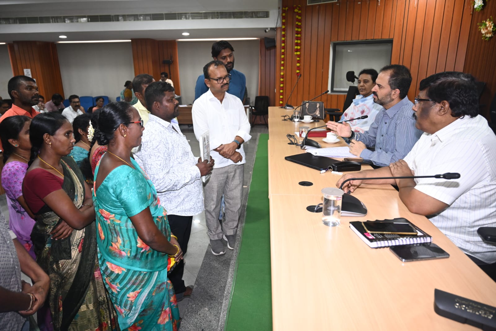 ఐడీఓసీలో ప్రజల నుండి 65 వినతుల స్వీకరణ