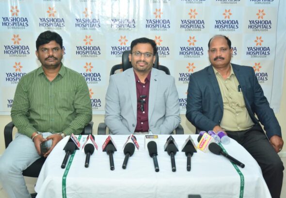 యశోద హాస్పిటల్ లో గ్యాస్టిక్ క్యాన్సర్ కు అరుదైన శాస్త్ర చికిత్స