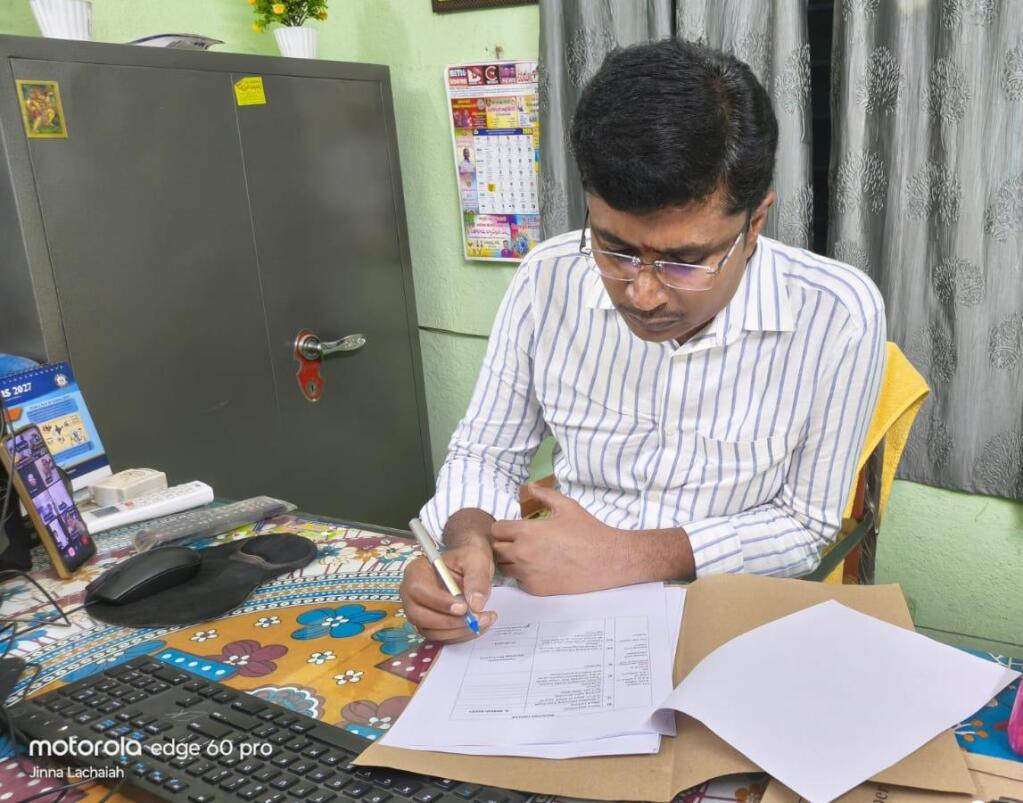 నూతన మున్సిపల్ కమిషనర్ గాకంచర్ల నరేష్ రెడ్డి