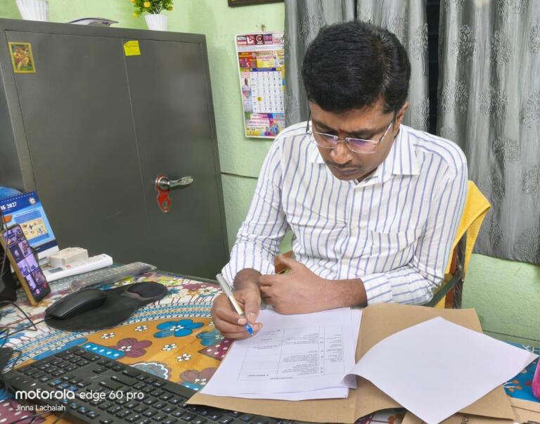 నూతన మున్సిపల్ కమిషనర్ గాకంచర్ల నరేష్ రెడ్డి