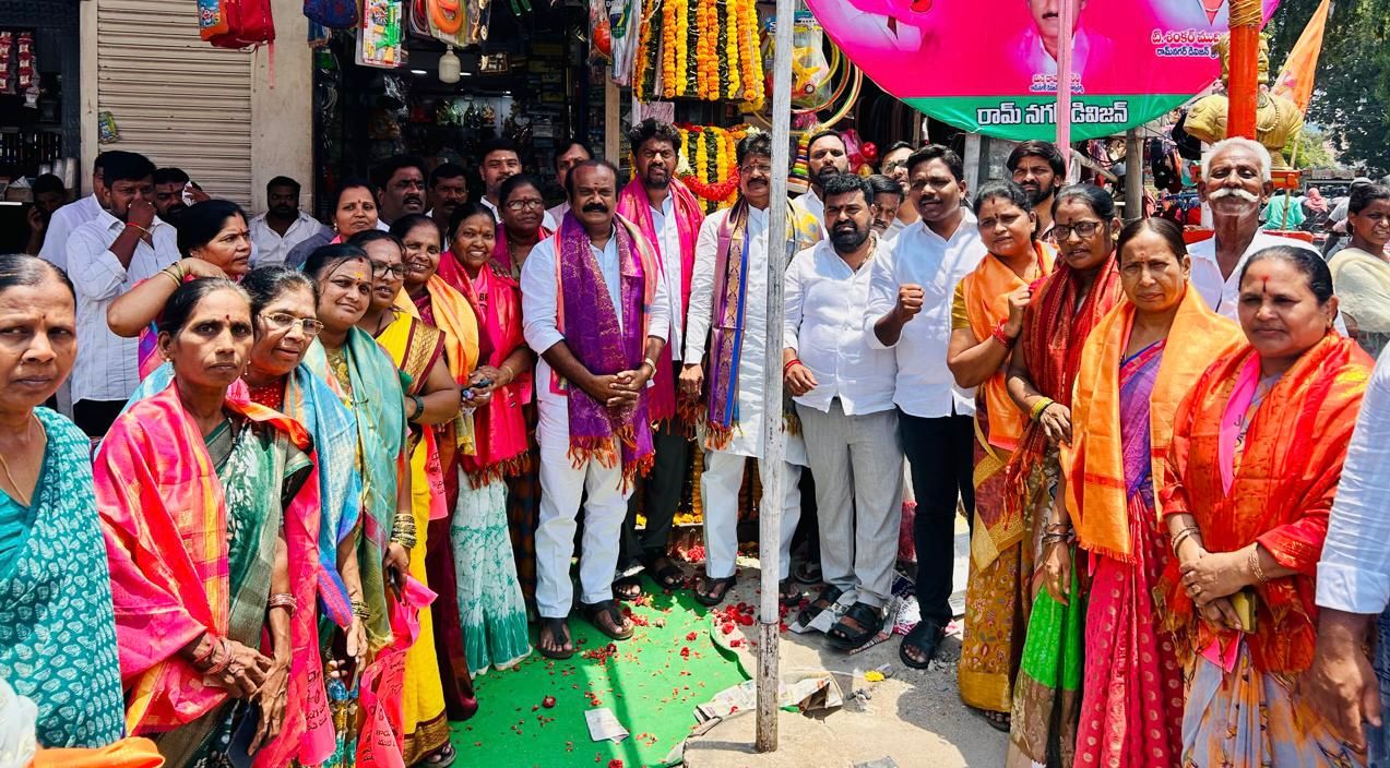 తెలంగాణ ఆవిర్భావ దినోత్సవ శుభాకాంక్షలు తెలిపిన నగేష్ ముదిరాజ్