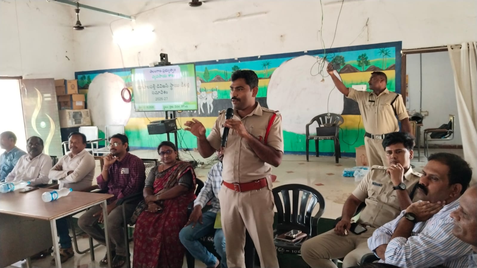 రేగొండలో అధికారుల సమన్వయ సమావేశం