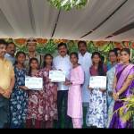 మంత్రి పొంగులేటి, ఎమ్మెల్యే నాగరాజు చేతుల మీదుగా సర్టిఫికెట్ ప్రదానం