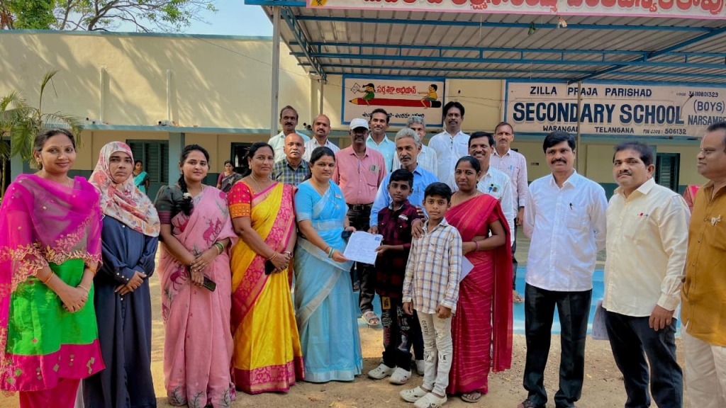 ముఖ్య అతిథిగా పాల్గొన్న మున్సిపల్ చైర్ పర్సన్ పెండెం శ్రీలక్ష్మీ రామానంద్