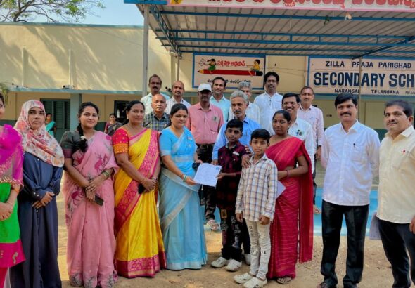 ముఖ్య అతిథిగా పాల్గొన్న మున్సిపల్ చైర్ పర్సన్ పెండెం శ్రీలక్ష్మీ రామానంద్