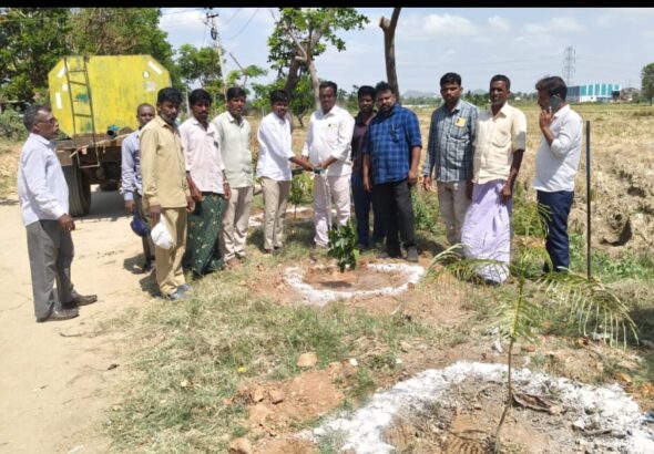 చీర్కపల్లి గ్రామంలో గ్రామ సర్పంచ్ పగుడాల రవి