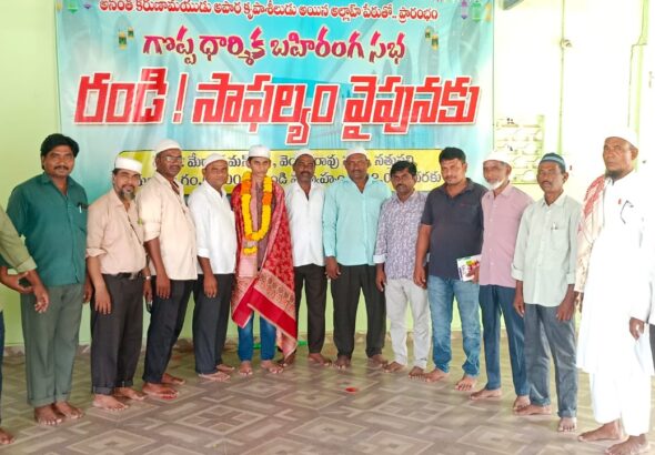 మేరాజ్ మస్జిద్ కమిటీ అధ్యక్షుడు షేక్ మస్తాన్