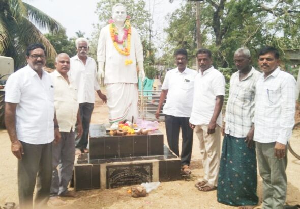 గూడూరు లో రావూరి ఆద్వర్యంలో జలగం 27 వర్ధంతి