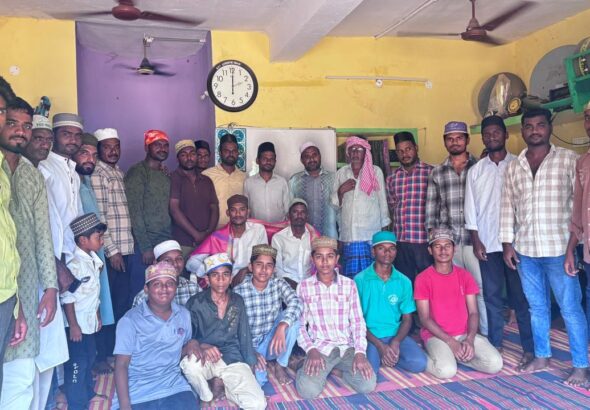 అగ్నివీర్‌గా ఎంపికైన షేక్ నెమత్‌కు అహ్మదియా జమాత్ ఆధ్వర్యంలో ఘన సన్మానం