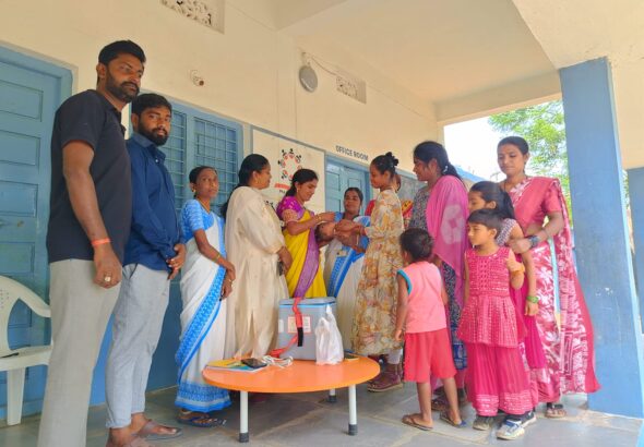 పోలియో రహిత సమాజ నిర్మాణానికి ప్రతి ఒక్కరూ సహకరించాలి